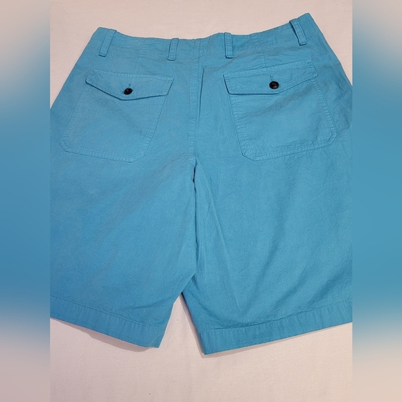 RAG & BONE Cliffe Peached Cotton Field Shorts in Topaz Size 31 - Picture 8 of 13